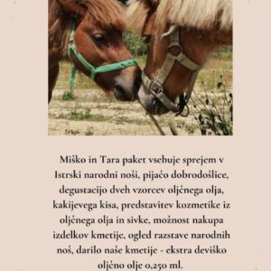 Carcauec doživetje  - Miško in Tara paket